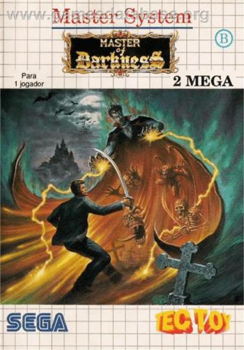 Cover Master of Darkness for Master System II